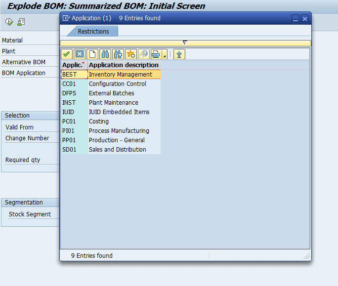 Guide to BOM Application and BOM Usage in SAP S/4HANA